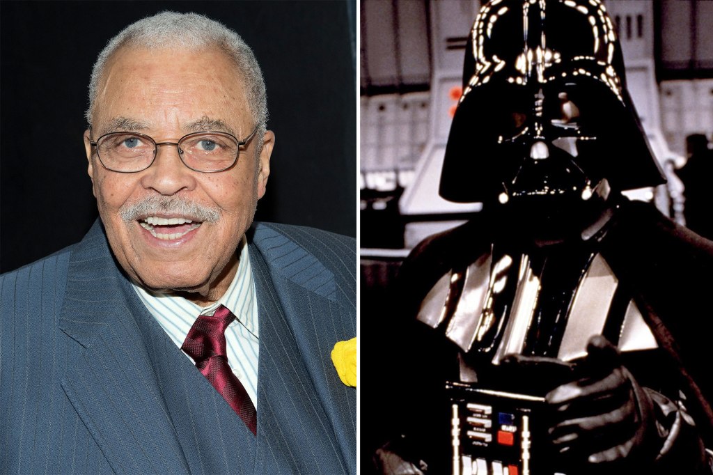 James Earl Jones - who famously voiced Darth Vader in the Star Wars franchise.