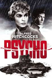 Poster for the Alfred Hitchcock movie 'Psycho.'