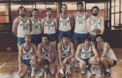 Clydebank Hustlers Basketball team.