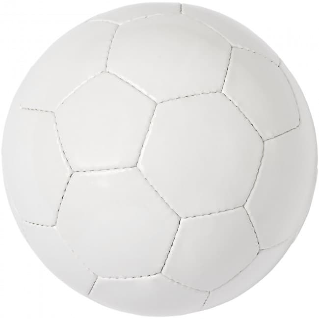 White paneled football (soccer.)